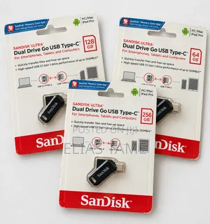 SanDisk Ultra Dual Drive Go USB Type-C Flash Drive – 256GB