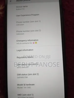 Nokia C10 32 GB Black