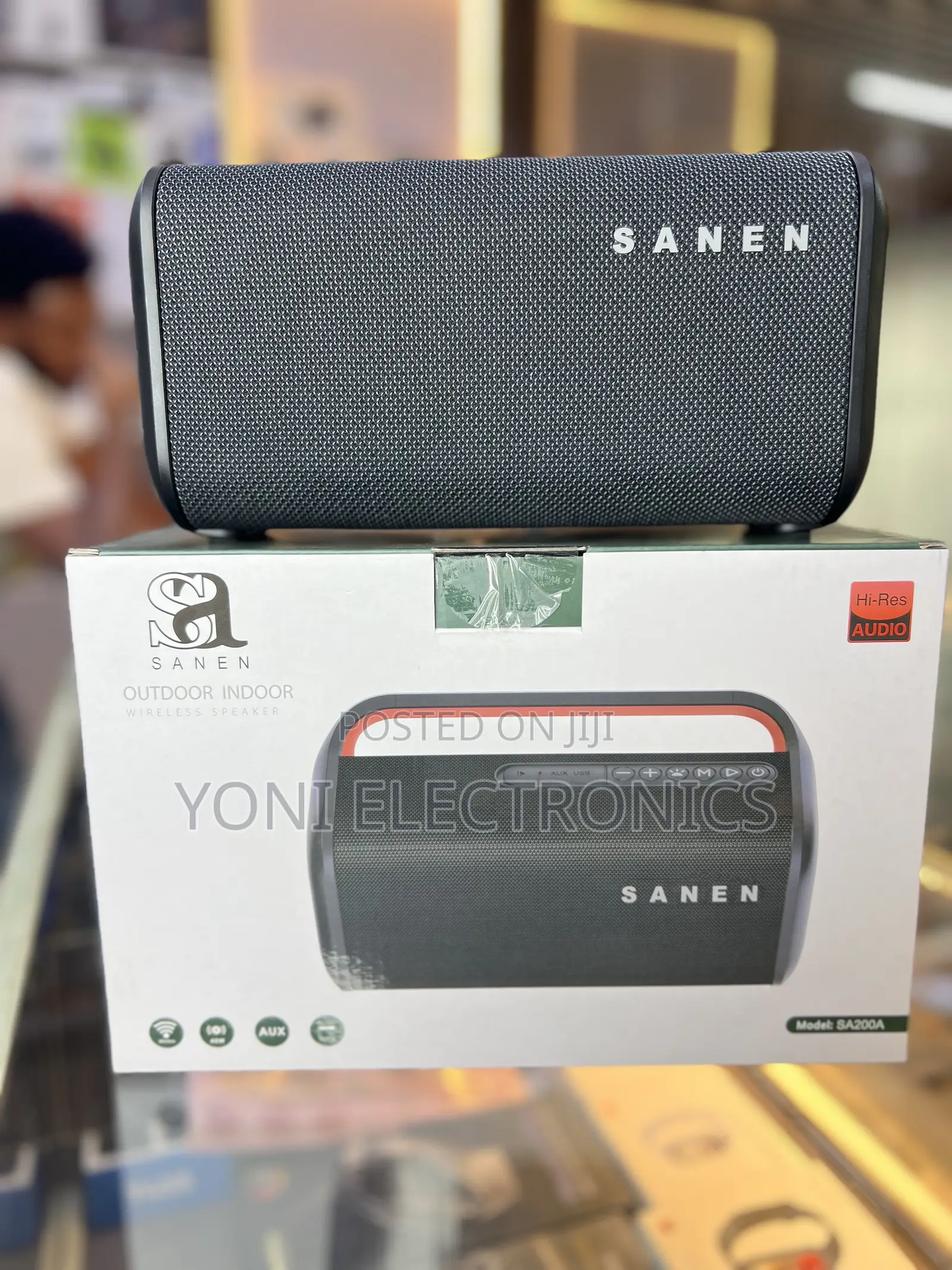 SANEN SA200A Outdoor/Indoor Hi-Res Audio Wireless Speaker