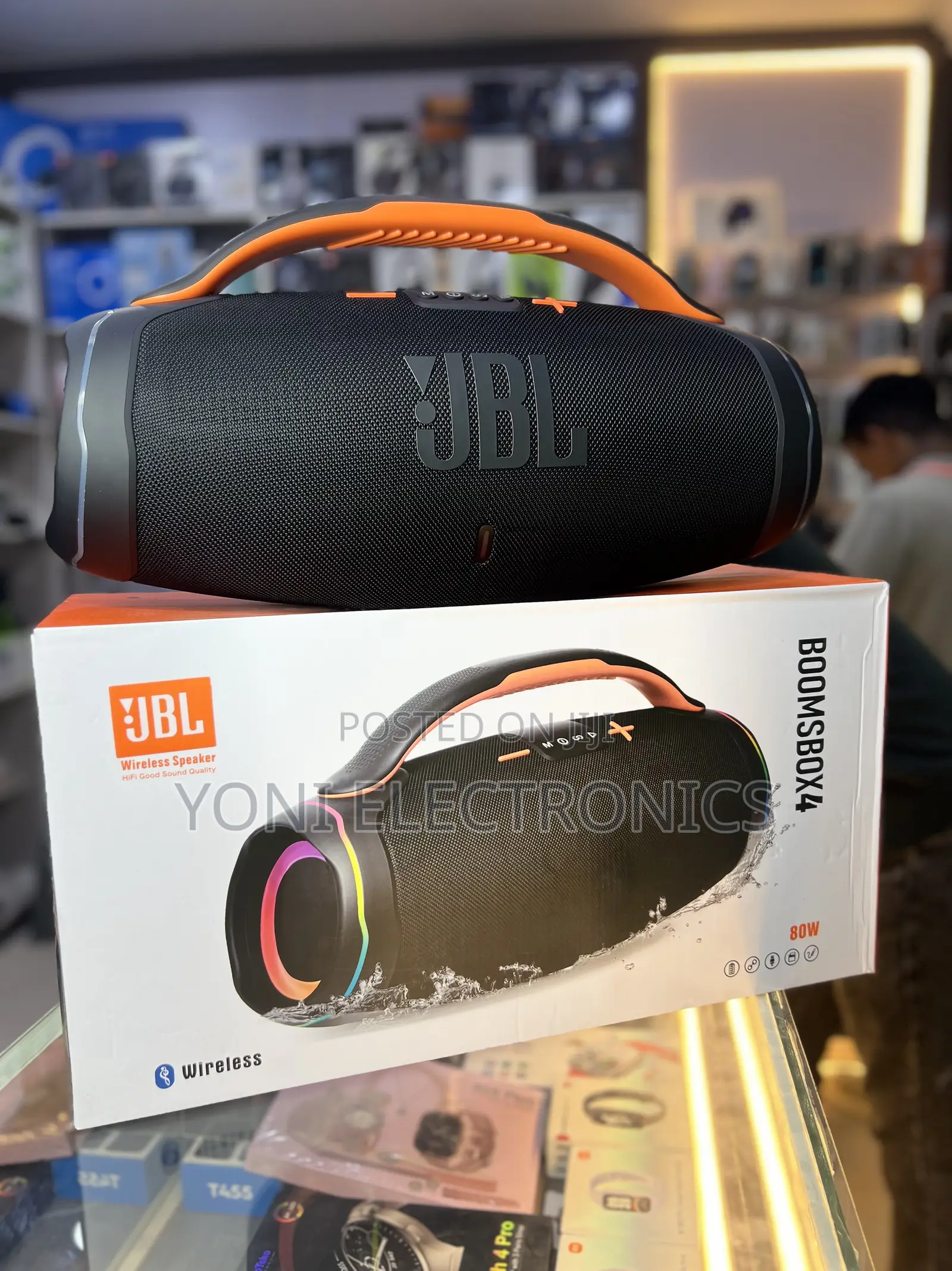 JBL BOOMSBOX 4 80W Hi-Fi Wireless Speaker