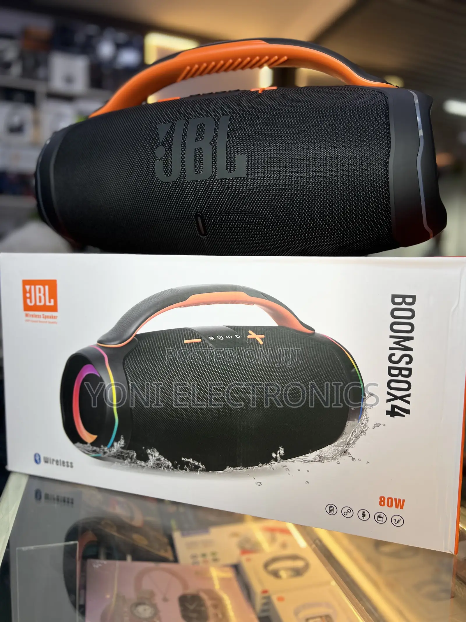 JBL BOOMSBOX 4 80W Hi-Fi Wireless Speaker