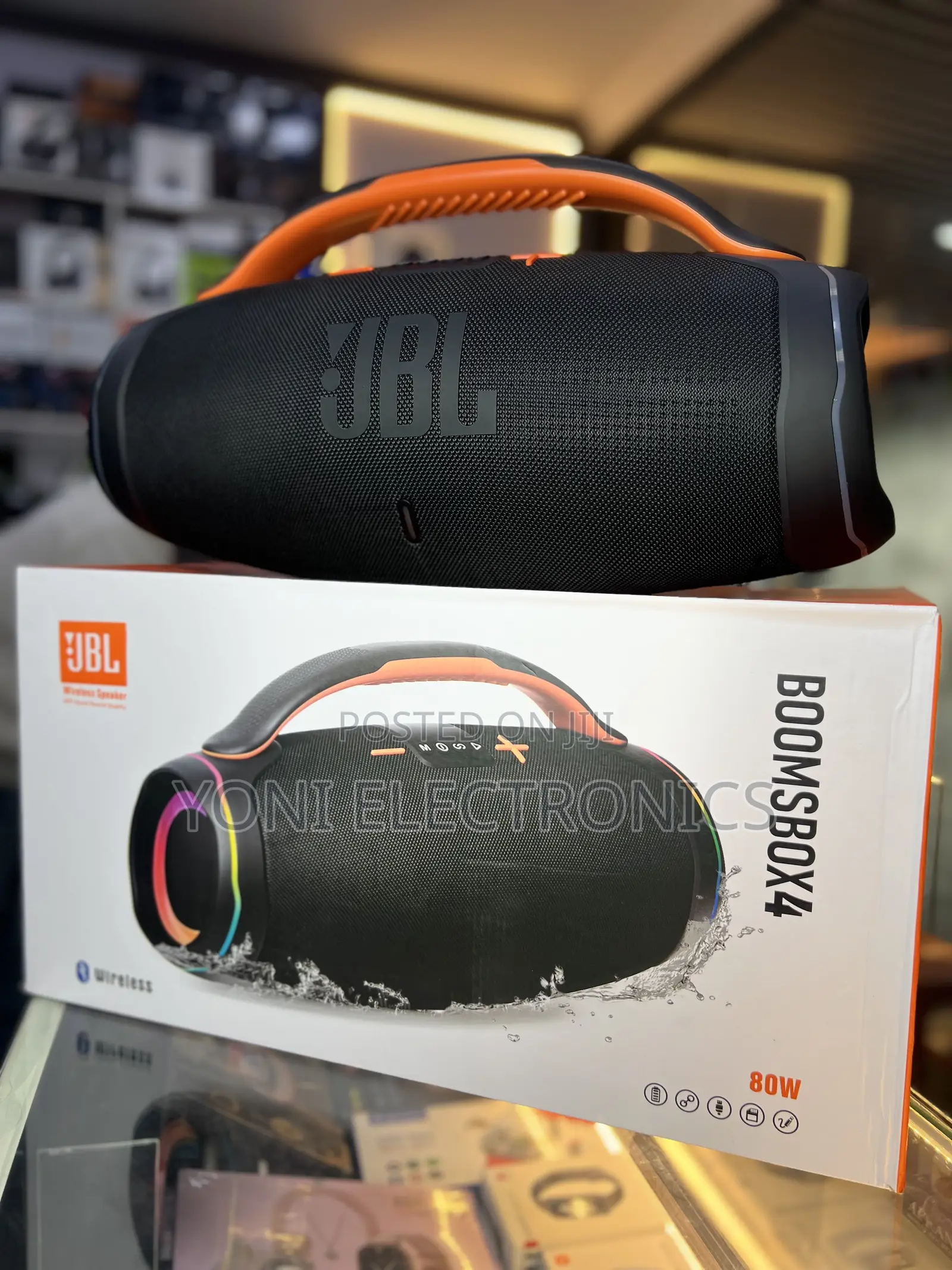 JBL BOOMSBOX 4 80W Hi-Fi Wireless Speaker