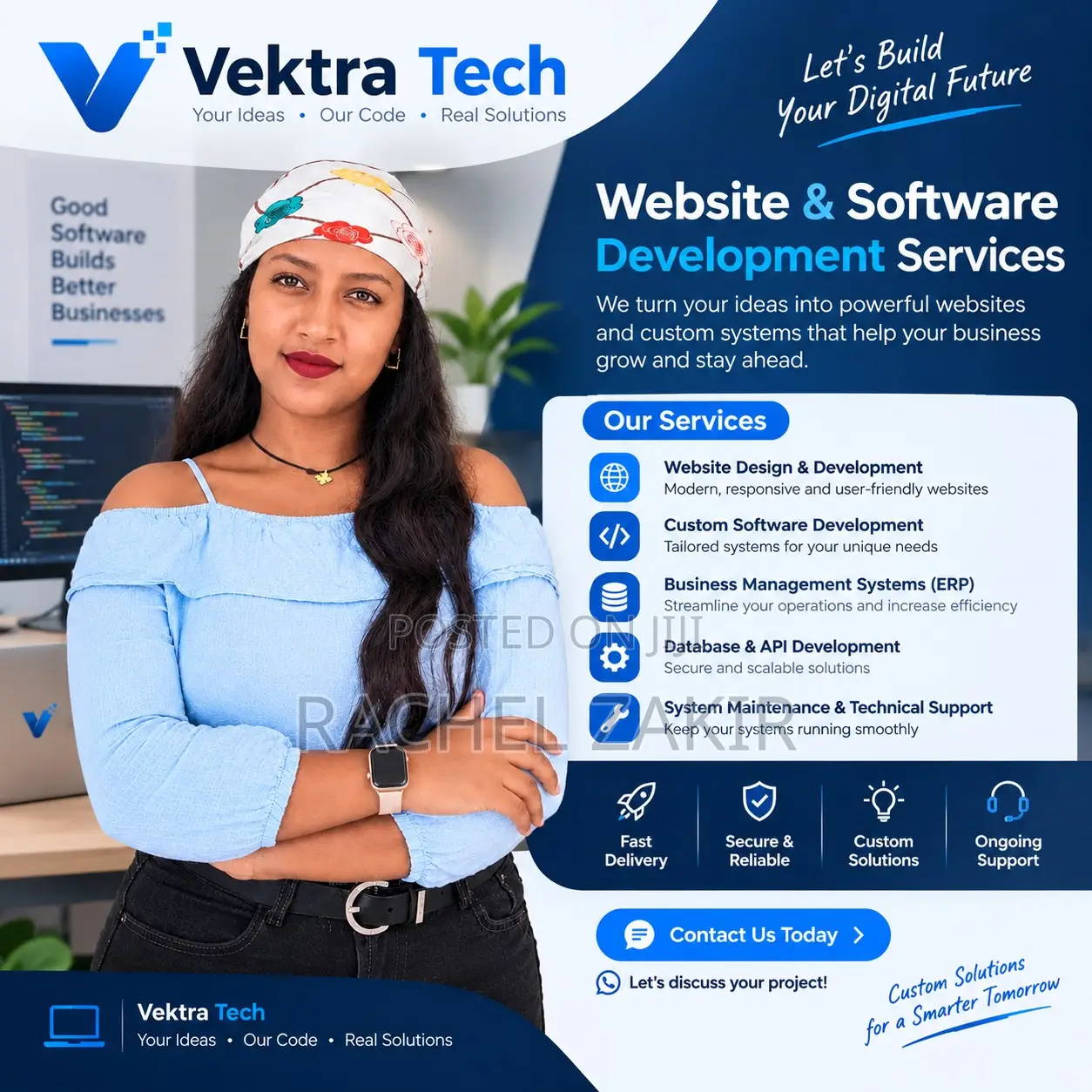 Professional Website & Software System Development Services