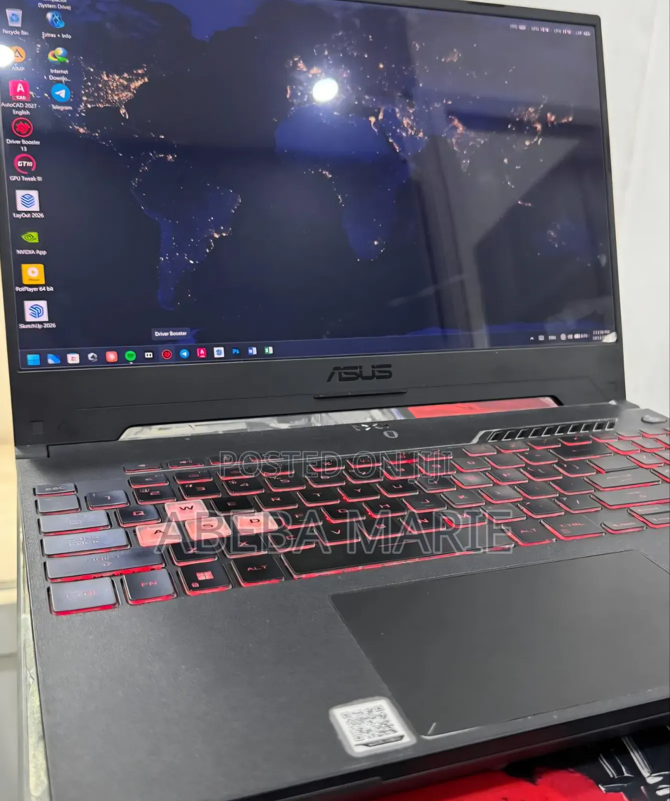 New Laptop Asus TUF Gaming A15 16GB Intel Core i7 SSD 512GB