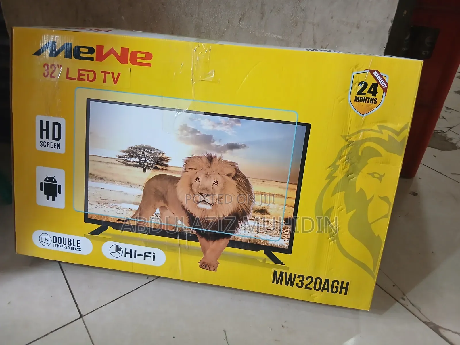 MeWe 32 Inche Double Scrine Smart TV