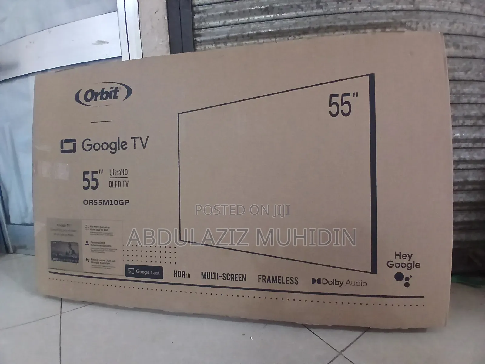 Orbit 55 Inche Framless Googel TV