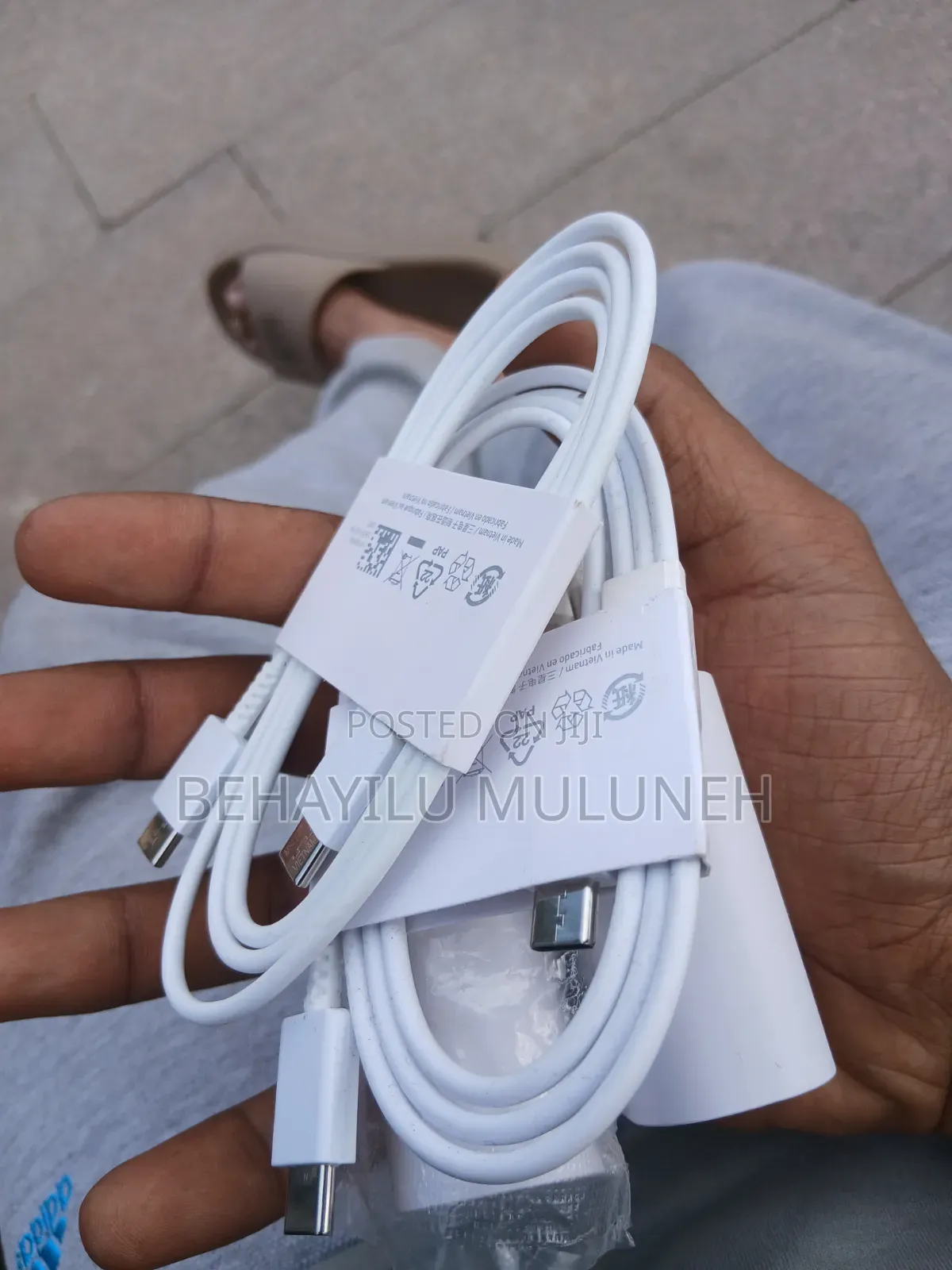 Samsung 45W Fast Charger With Type-C Cable