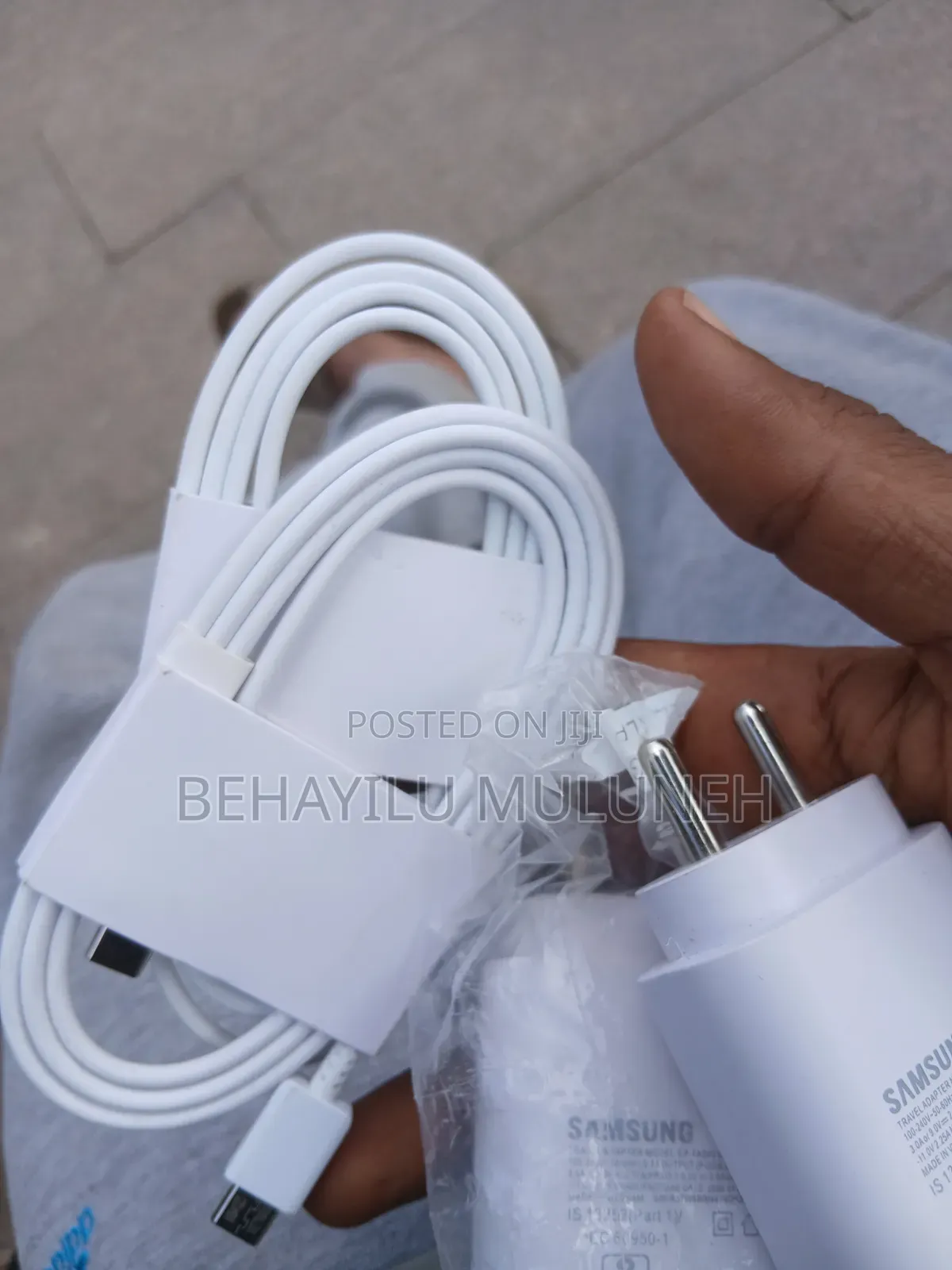 Samsung 45W Fast Charger With Type-C Cable