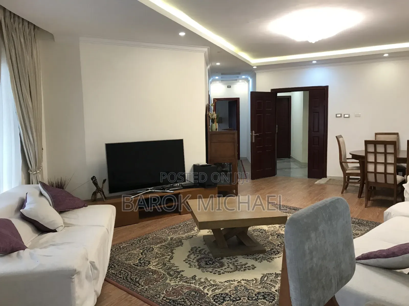 Furnished 3bdrm Apartment in Kirkos for rent