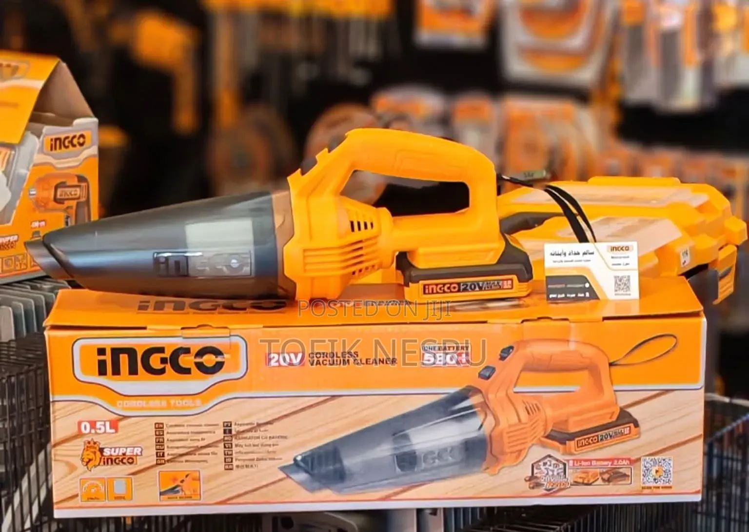 Cordless Vacume Cleaner Ingco