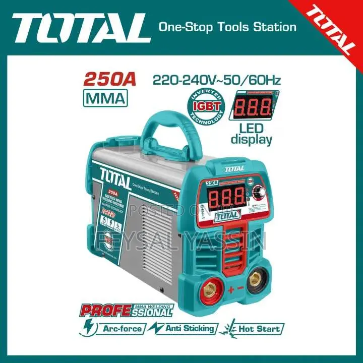 Total Tw225069 Inverter Mma Welding Machine - 250a, 220-240v