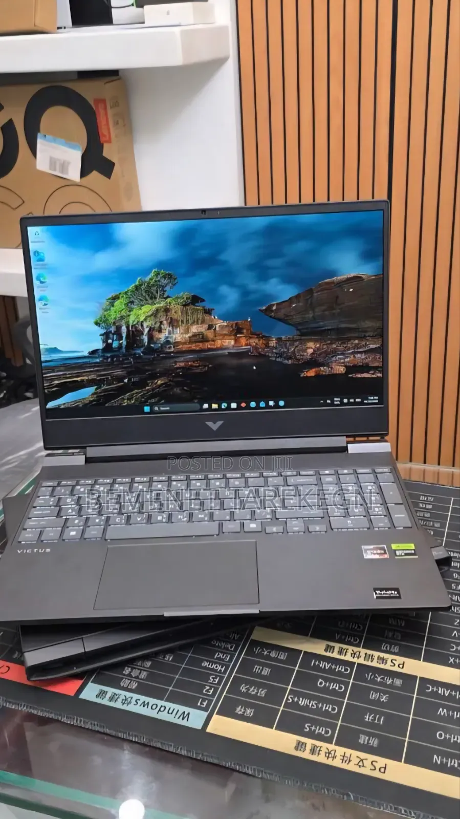 Laptop HP Victus 16 8GB AMD Ryzen 7 SSD 512GB