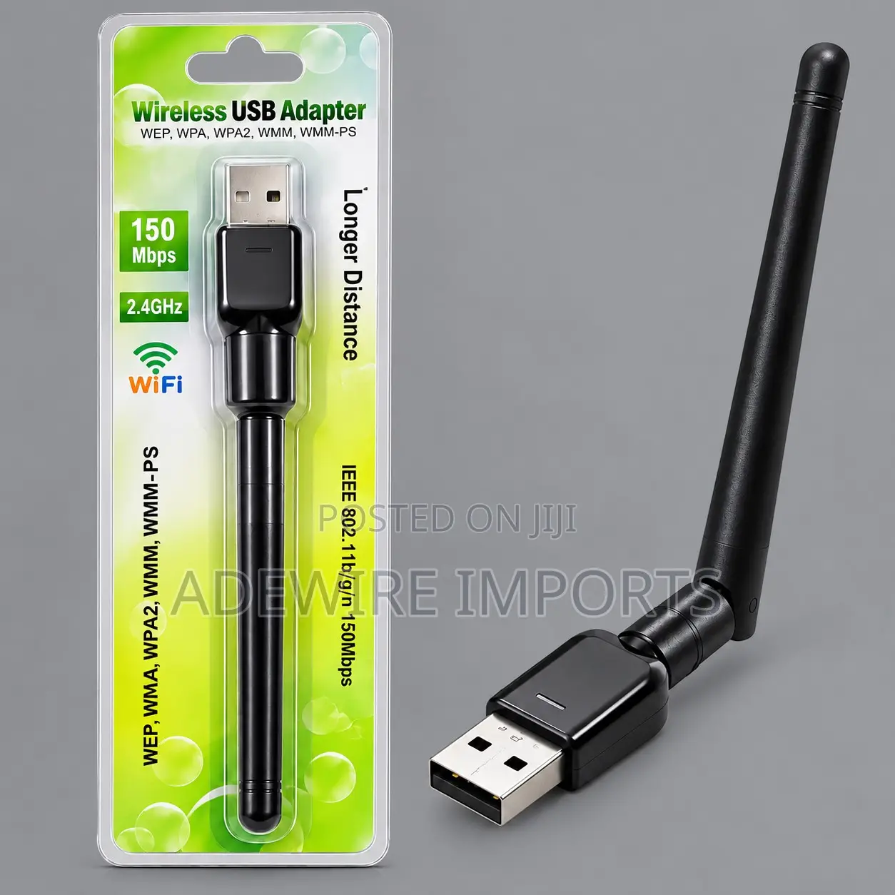 Wireless USB WiFi Adapter N150 2.4GHz (USB 2.0) Vat