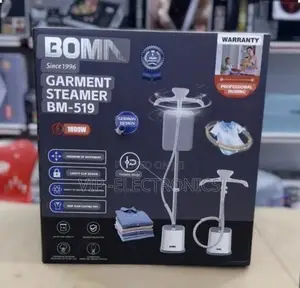 BOMN Garment Steamer 1800W – Portable Clothes Steamer