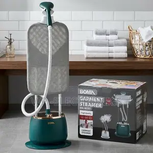 BOMN Garment Steamer – Dark Green & Gold Portable Clothes Steamer