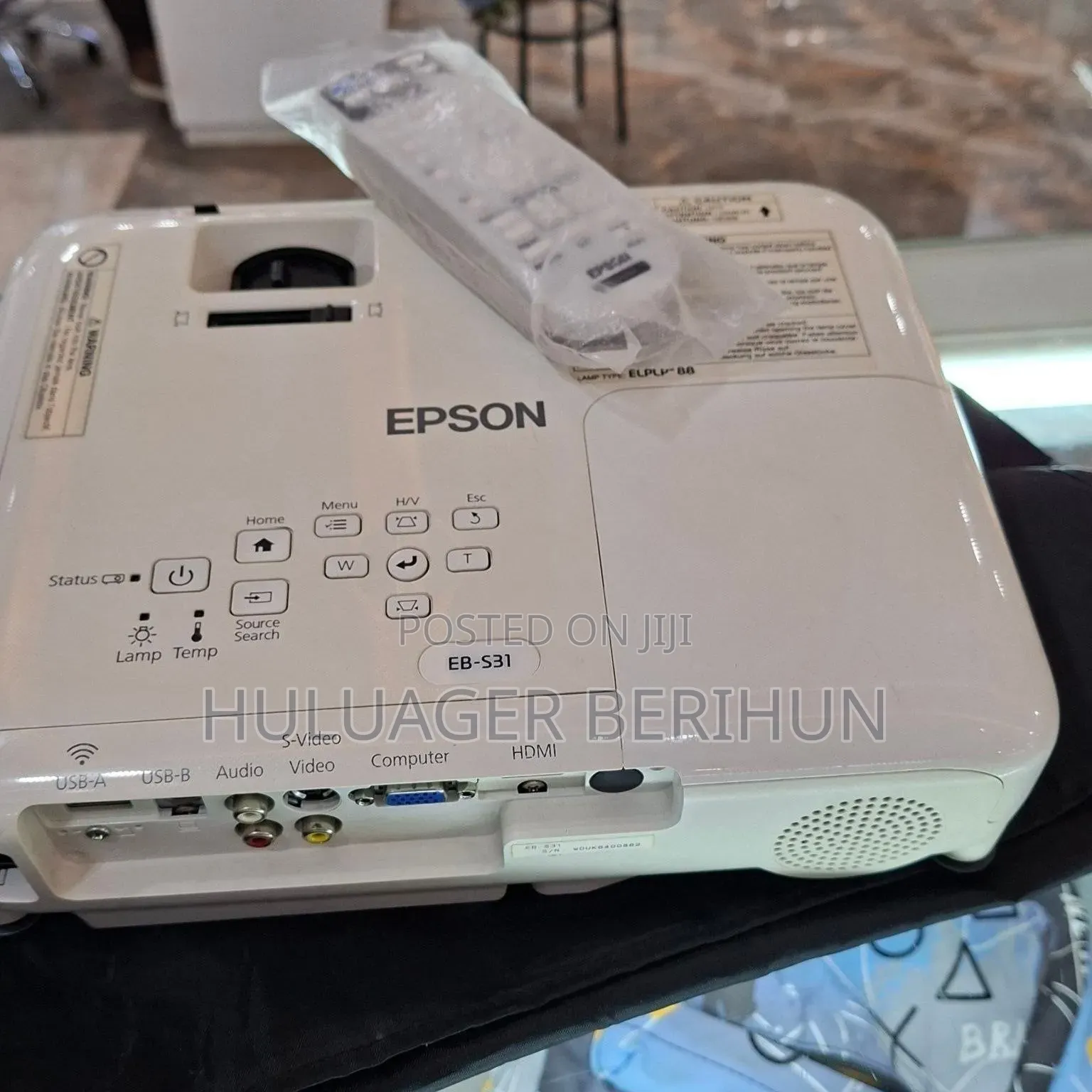 EPSON Projector Model Name: EB-S31