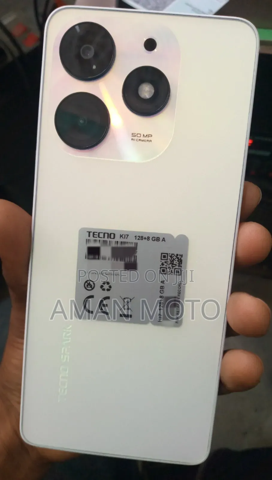 New Tecno Spark 20 128 GB White