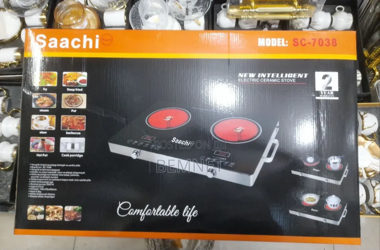 Sacchi Digital Stove (ኦርጂናል ሳቺ ተች ስቶቭ)