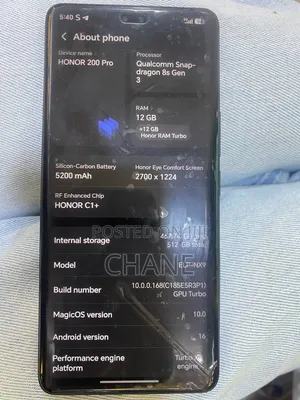Honor 200 Pro 512 GB Black
