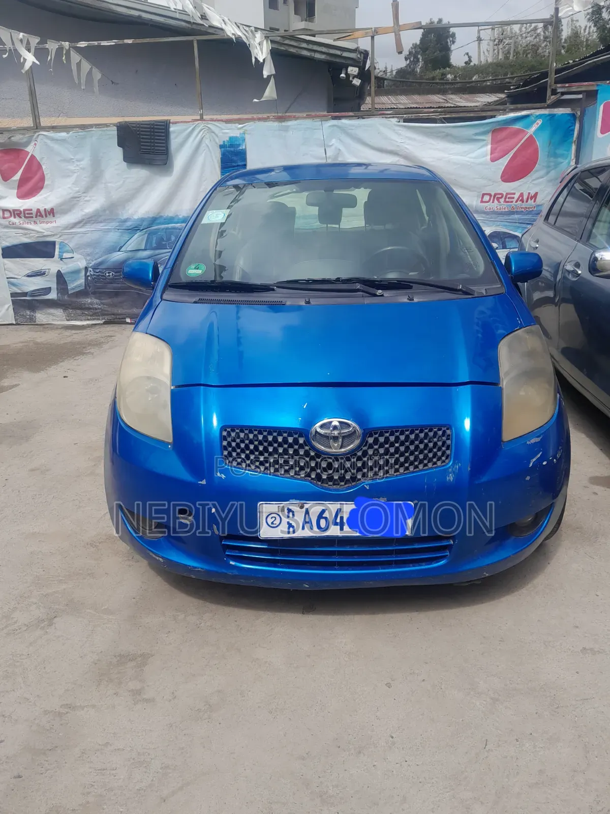 Toyota Yaris 1.0 2006 Blue