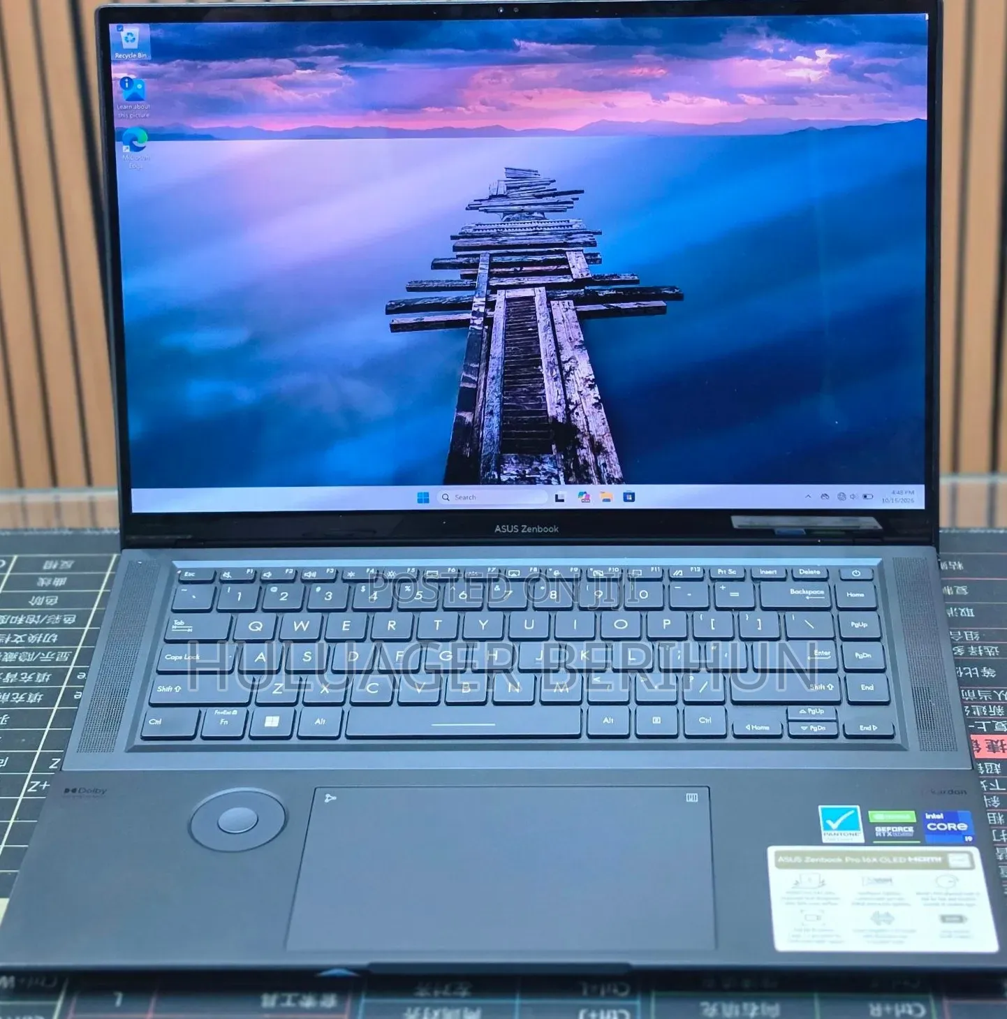 New Laptop Asus ZenBook Pro 15 UX535L 32GB Intel Core i9 SSD 1T
