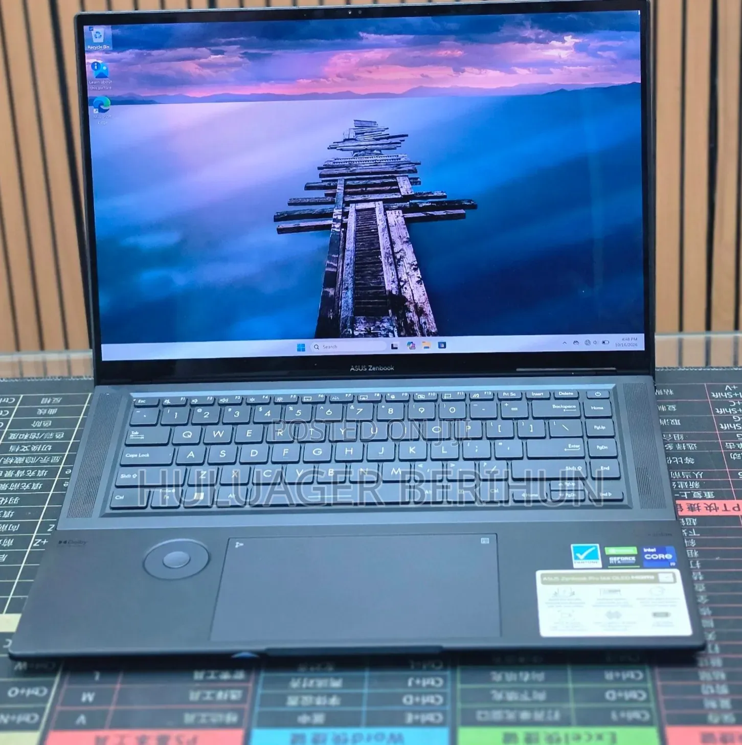 New Laptop Asus ZenBook Pro 15 UX535L 32GB Intel Core i9 SSD 1T
