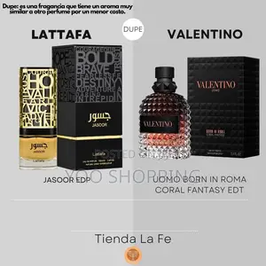 LATTAFA JASOOR Perfume for Him(Dupe of Valentino Coral Fantasy)