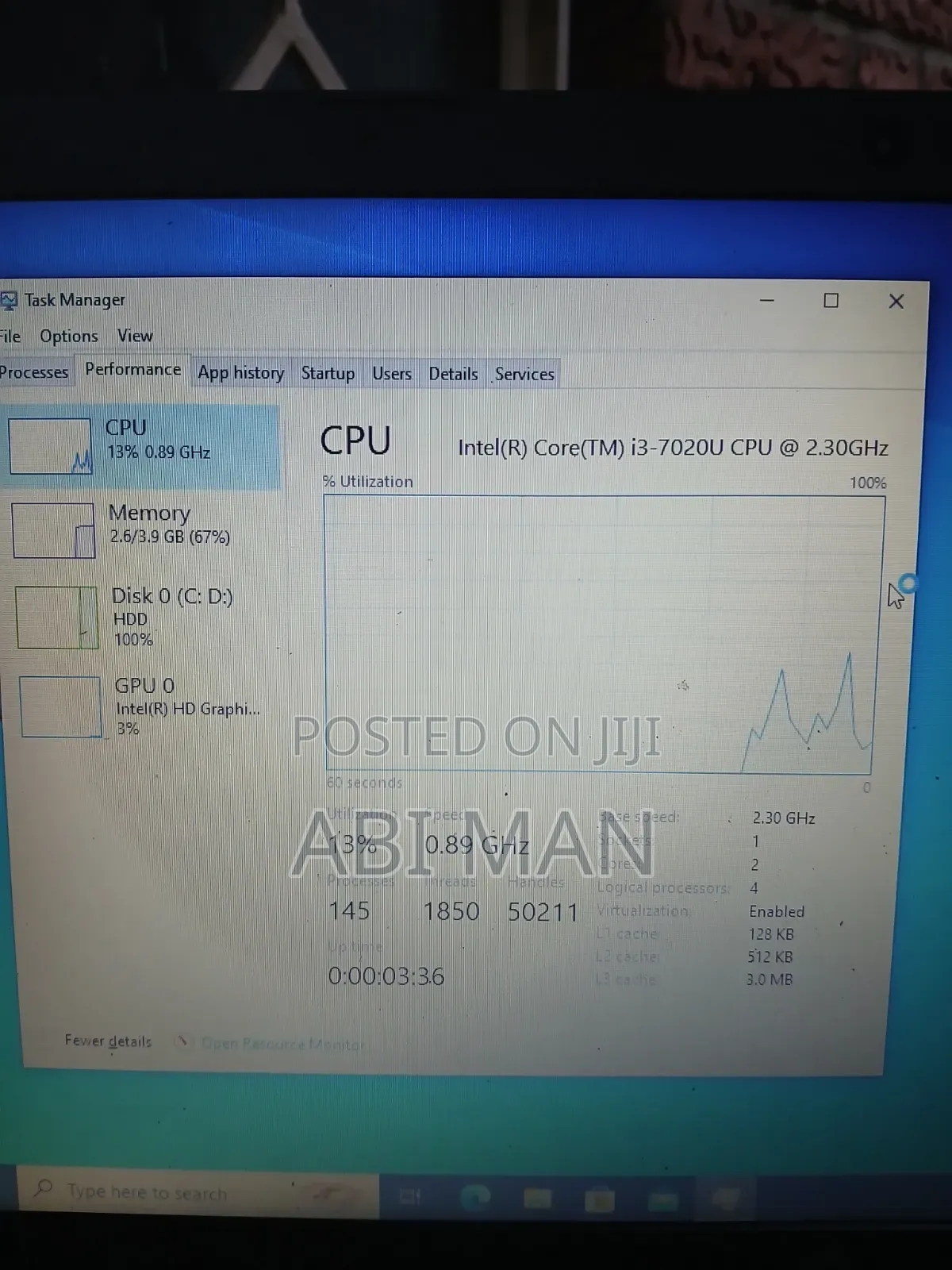 Laptop HP Stream Notebook 4GB Intel Core i3 HDD 1T