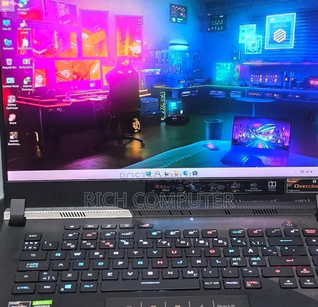 New Laptop Asus ROG Strix G15 32GB AMD Ryzen 9 SSD 1T