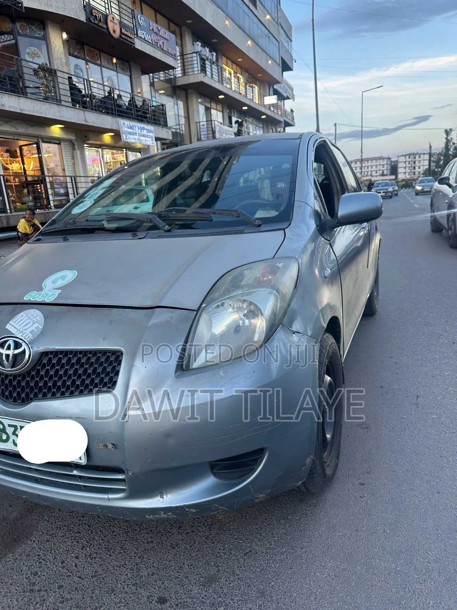 Toyota Yaris 2007 Gray
