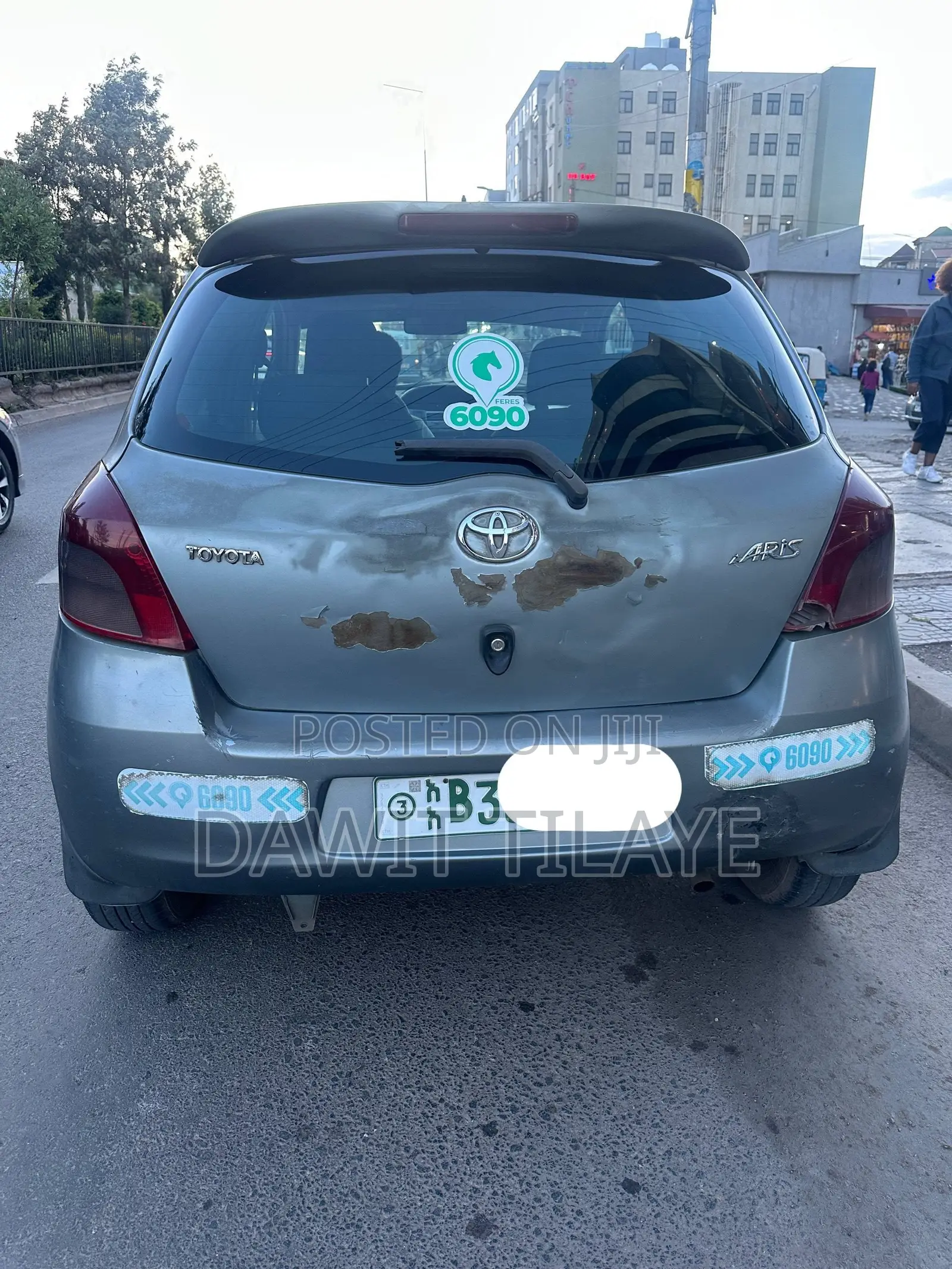 Toyota Yaris 2007 Gray