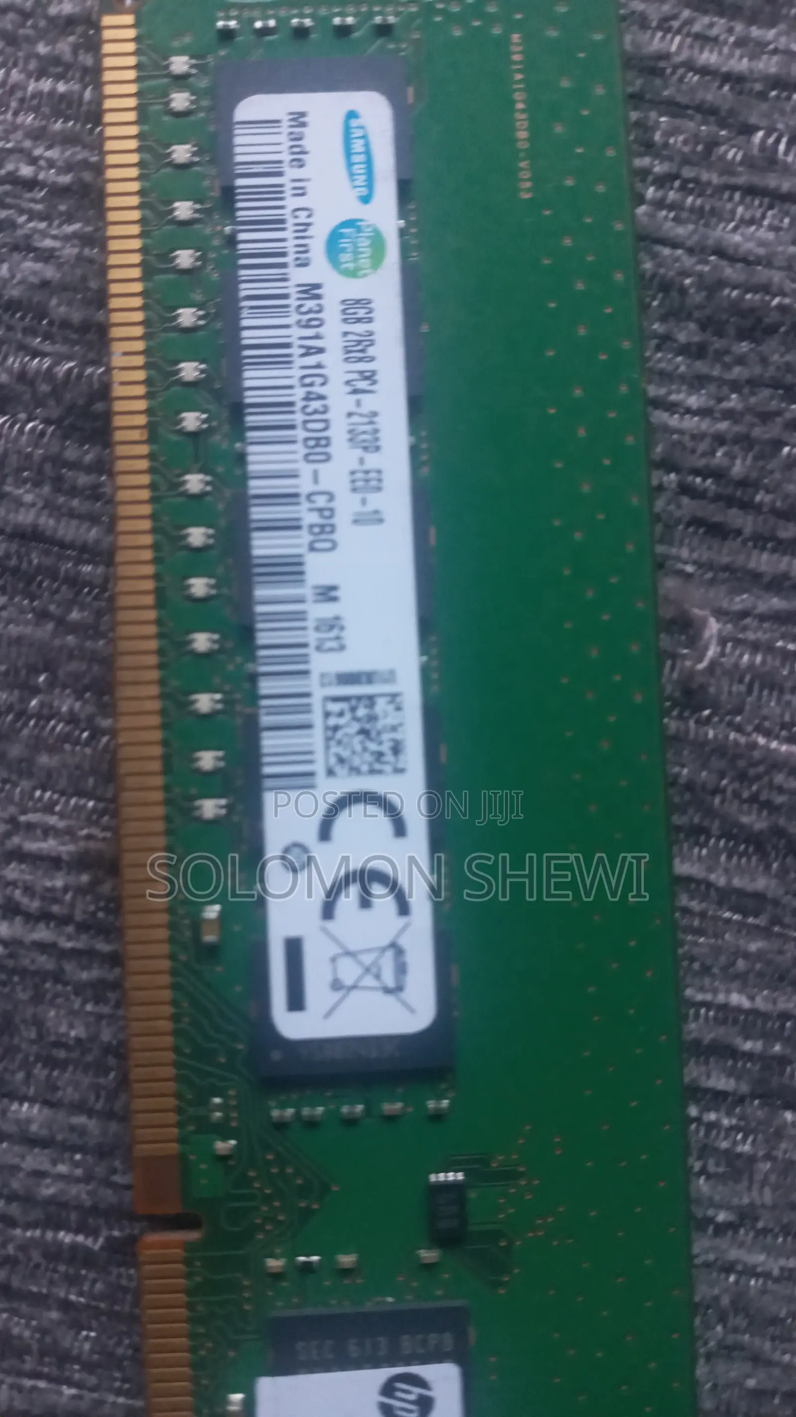 • Samsung 8GB DDR4 Server / Workstation RAM - ECC Unbuffered