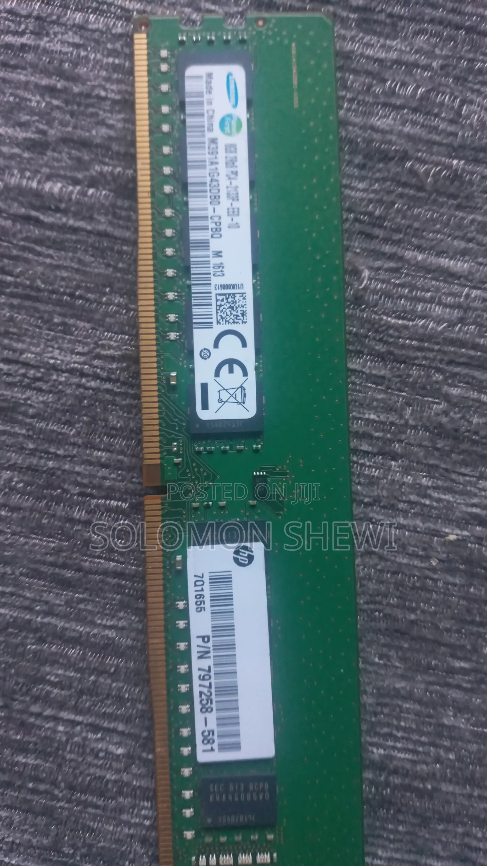 • Samsung 8GB DDR4 Server / Workstation RAM - ECC Unbuffered