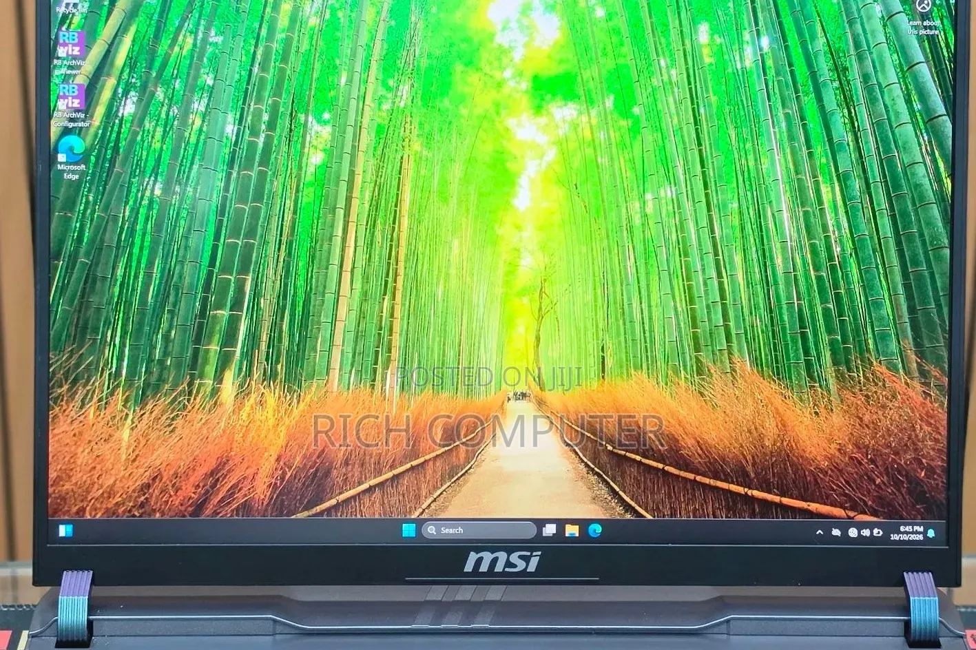 New Laptop MSI Vector GP68 HX 13V 32GB Intel Core i9 SSD 1T