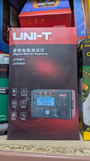 Unit Digital Earth Tester