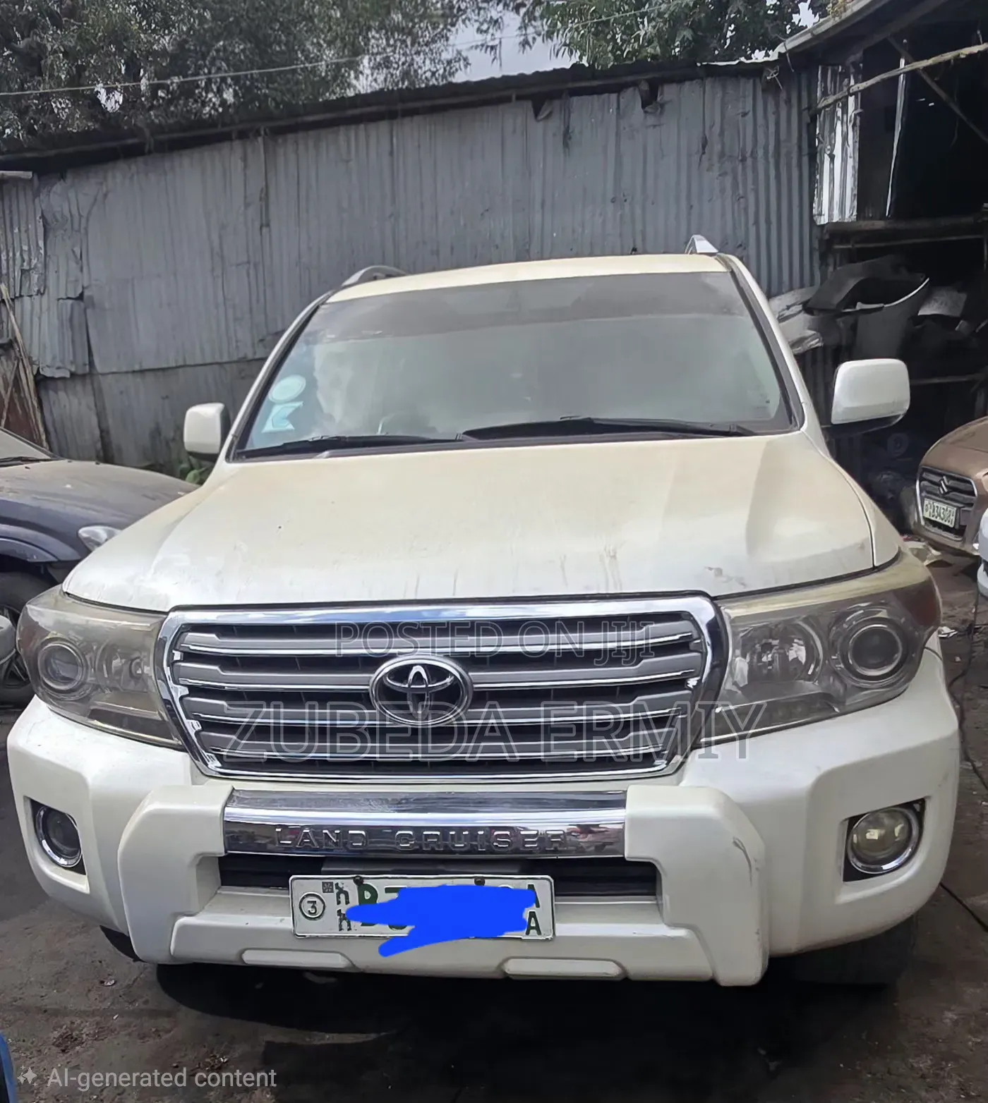 Toyota Land Cruiser 2008 White