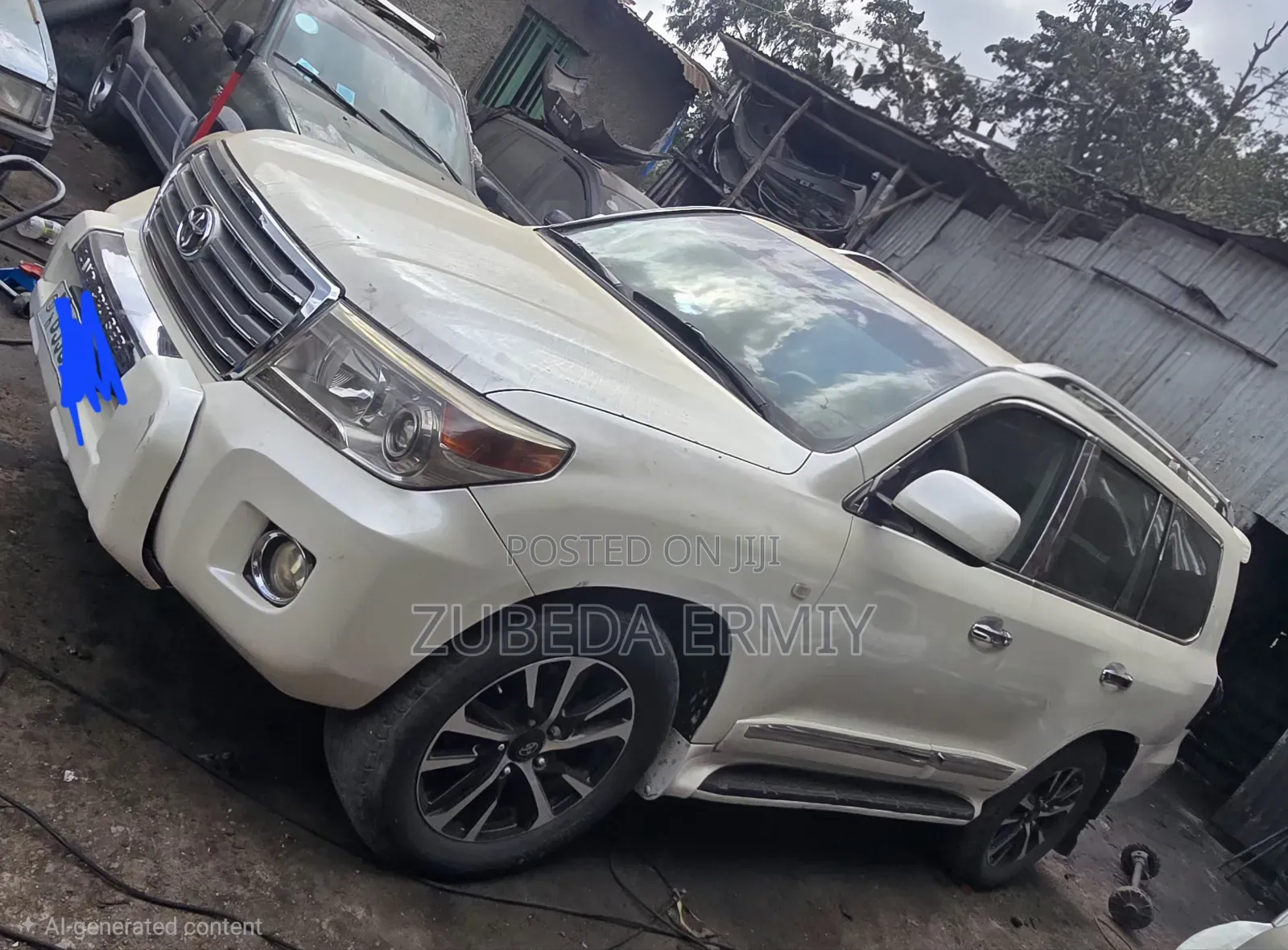 Toyota Land Cruiser 2008 White