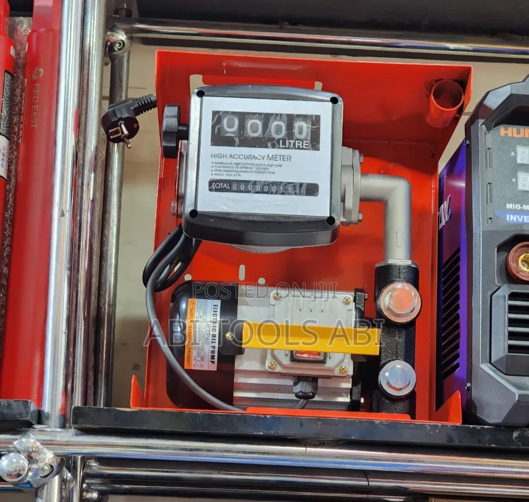Electric Oil Transfer Pump With Digital Flow