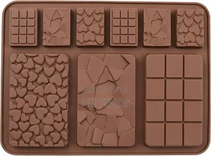 Multi-Cavity Silicone Chocolate Mold