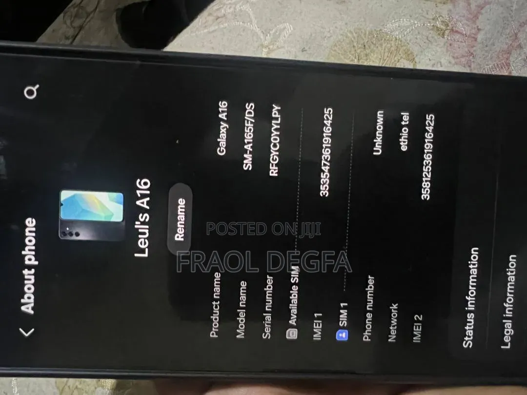 Samsung Galaxy A16 5G 128 GB Silver