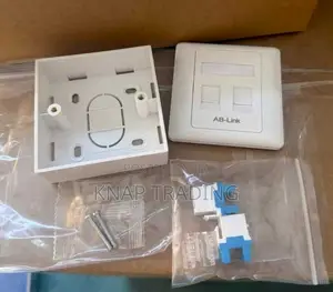 Wall Outlet Cat6A Full Copper