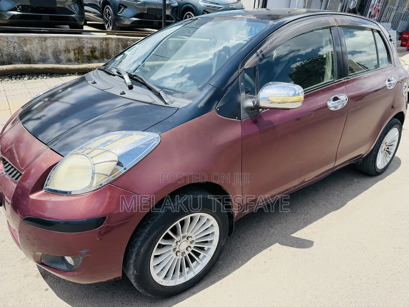 Toyota Yaris 2010 Brown