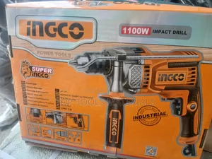 .Ingco 1100W Impact Drill (Model ID11008).