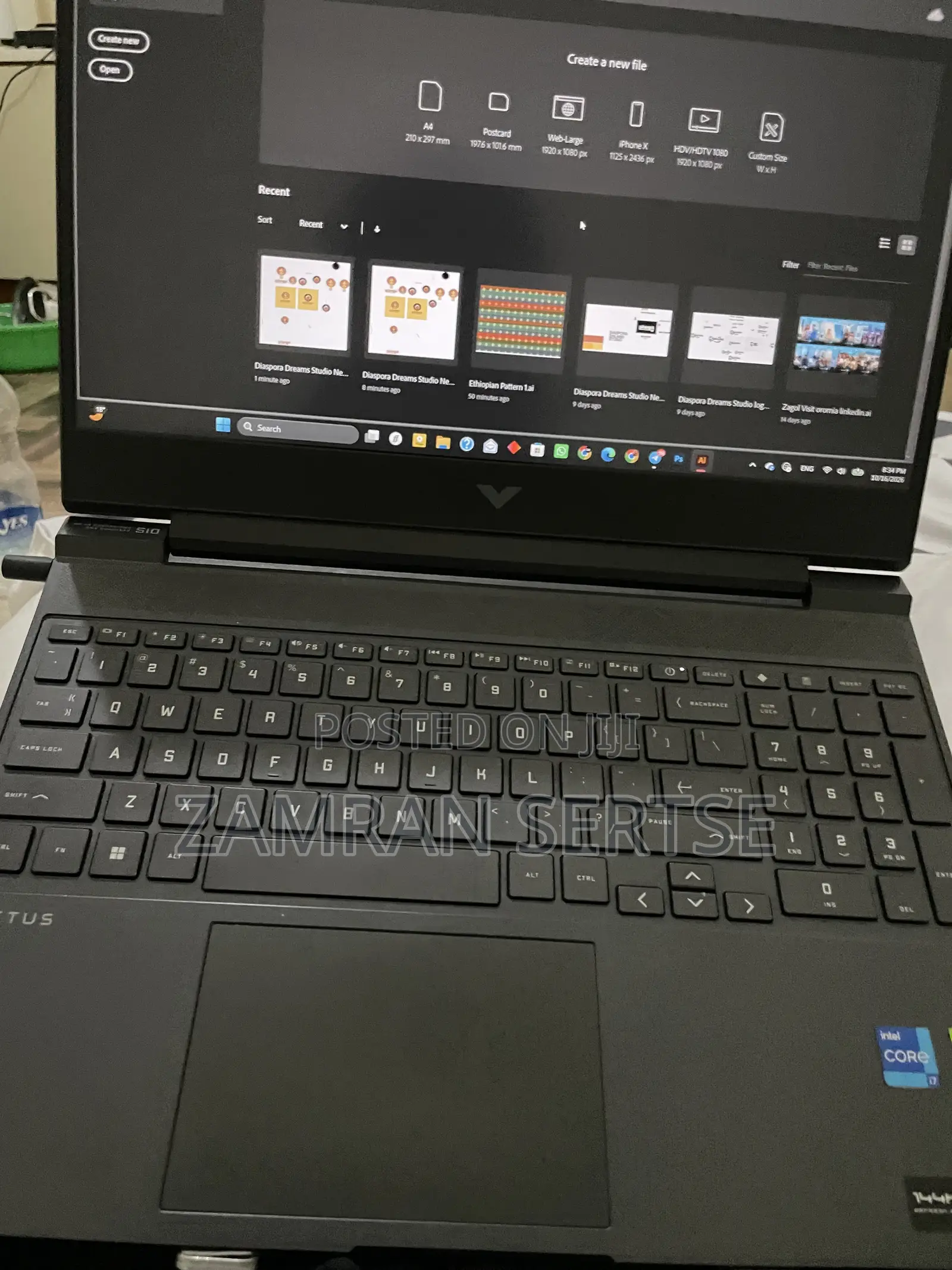 Laptop HP Victus 15 16GB Intel Core i7 SSD 512GB