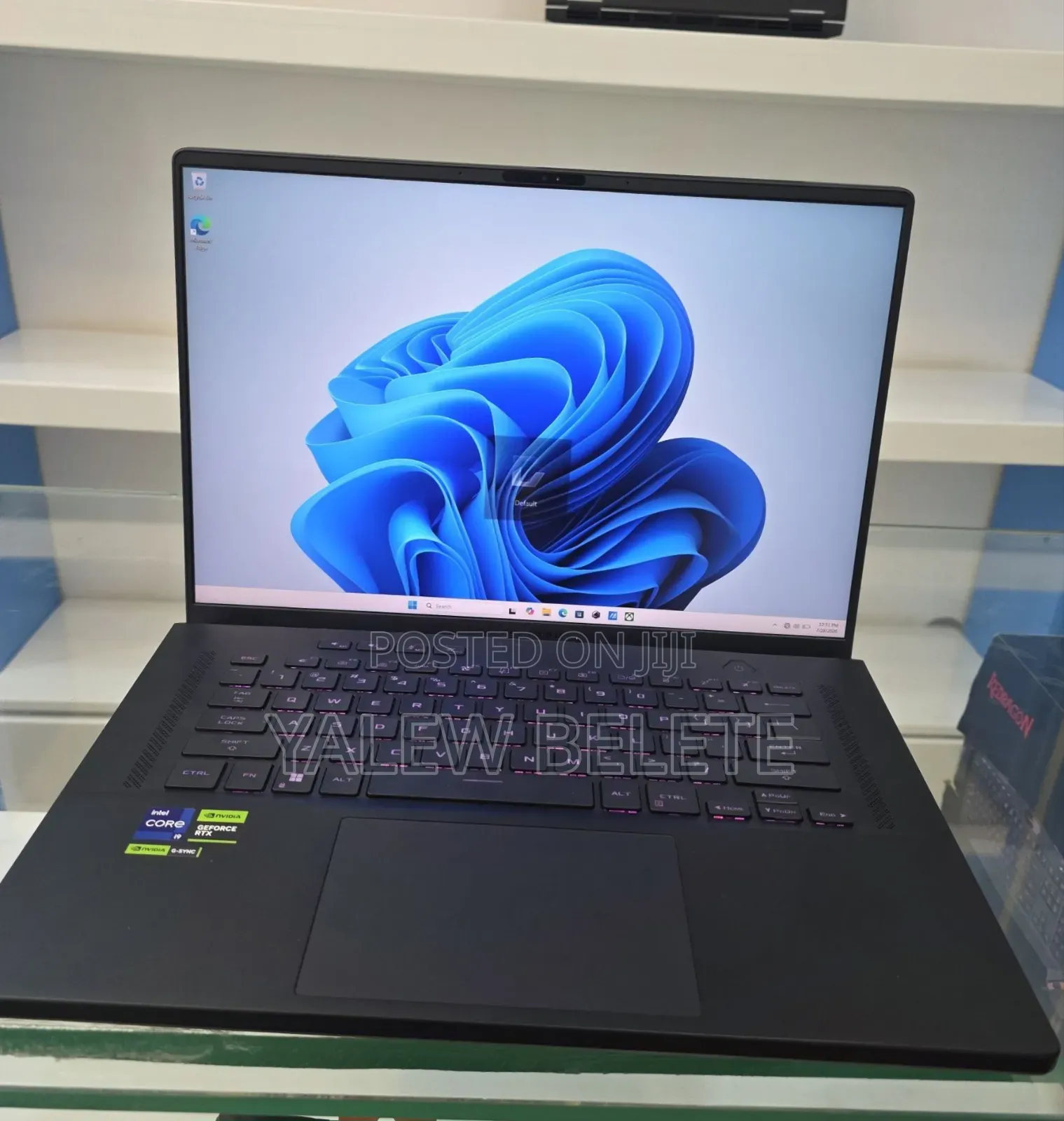New Laptop Asus ROG Zephyrus G15 16GB Intel Core i7 SSD 512GB
