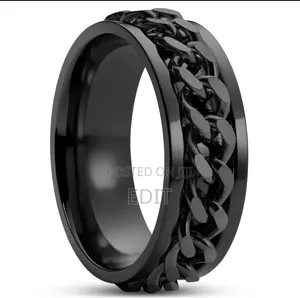 Black Chain Designe Ring