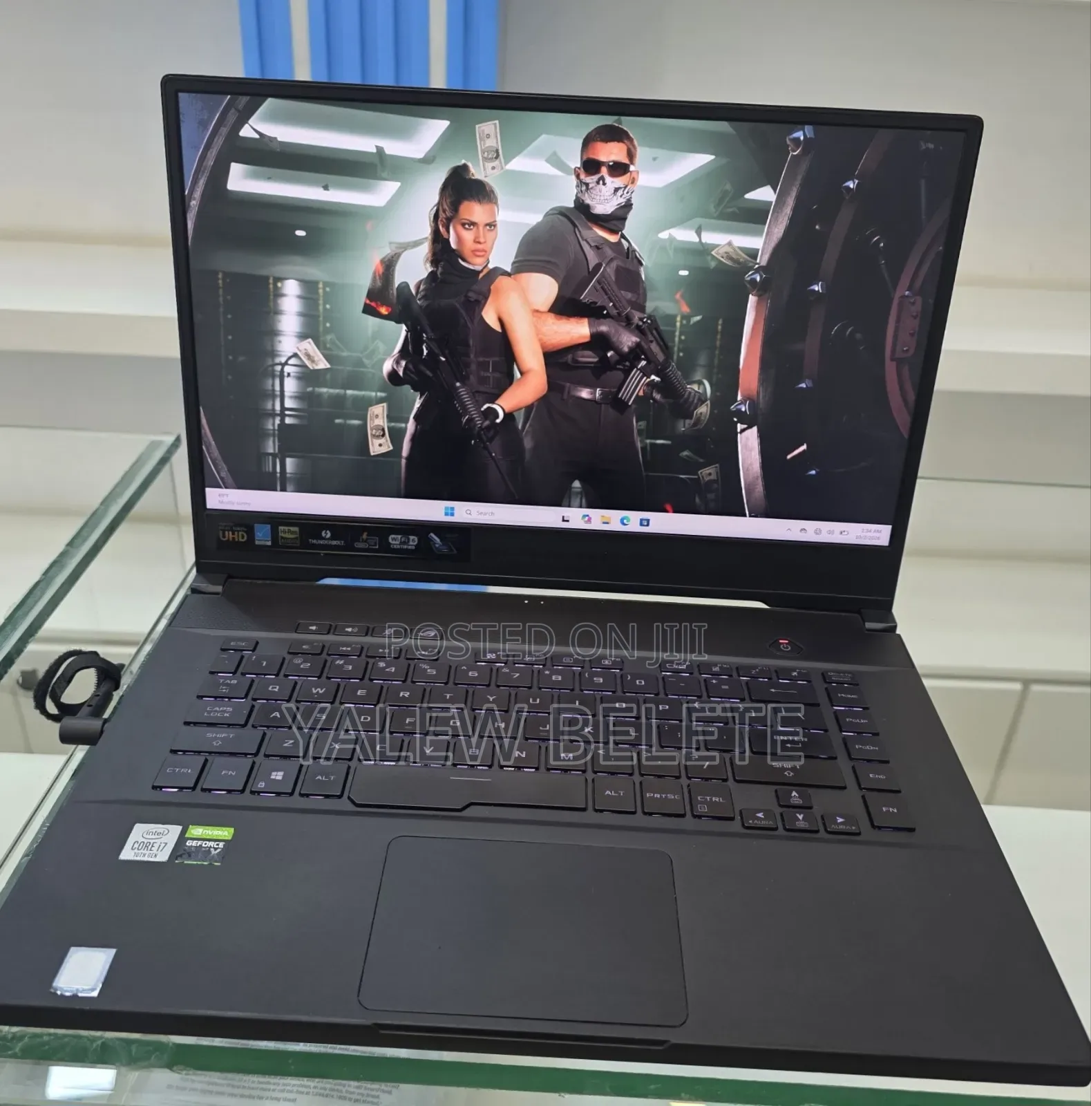 New Laptop Asus ROG Zephyrus M15 GU502LU 16GB Intel Core i7 SSD 512GB