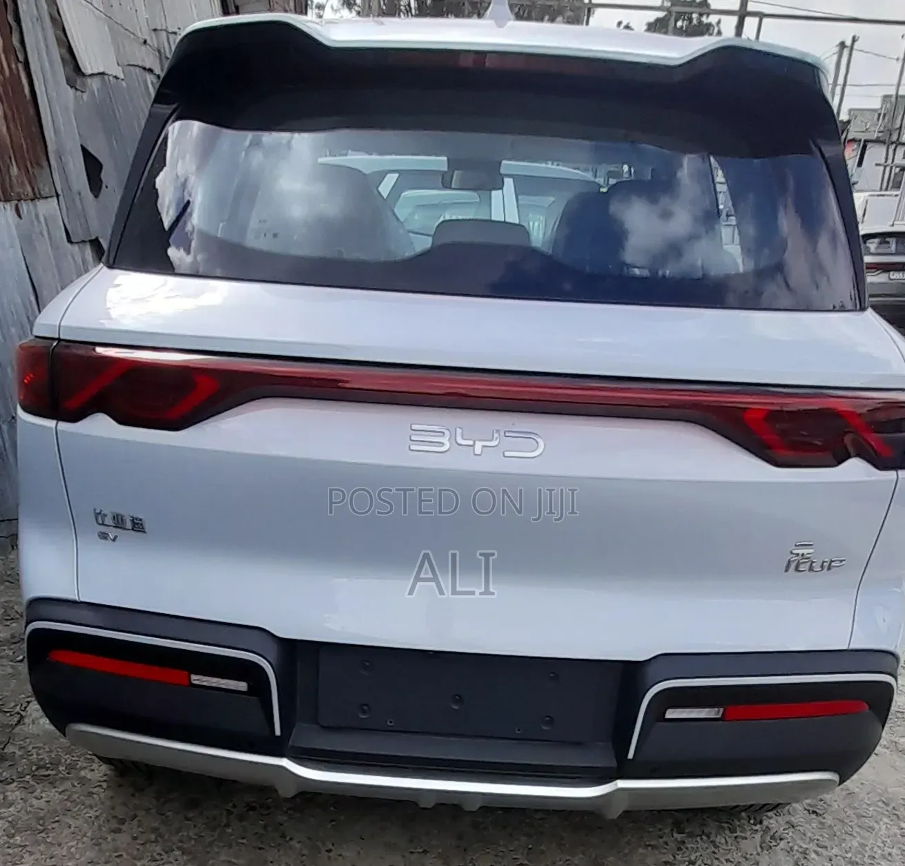New BYD Yuan Up 2025 White