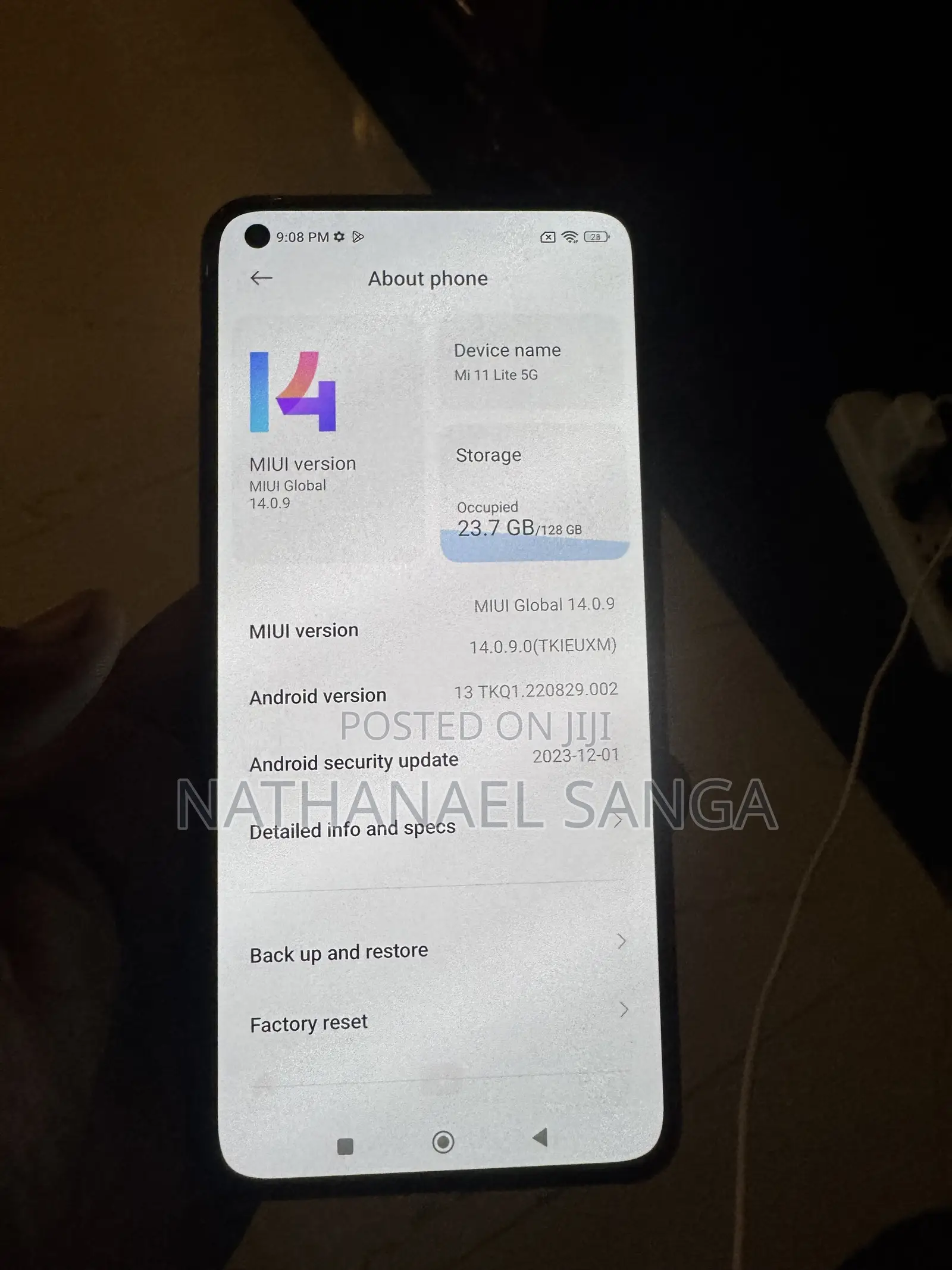Xiaomi 11 Lite 5G NE 128 GB Black