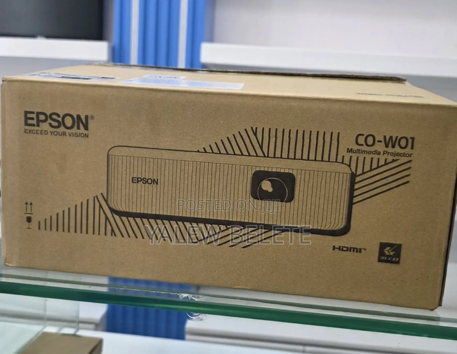 Brand New Packed With Cartoon
Epson Projector 
Model : CO-W01
With